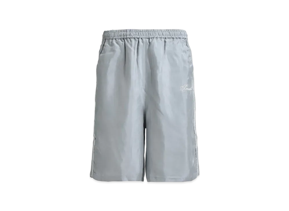 BREATH Script Logo Line Shorts "Gray"
