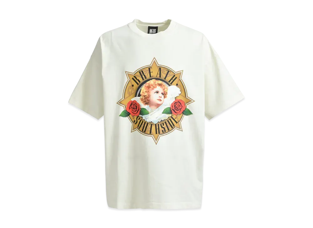BREATH Starr Angel Logo Tee "Cream"