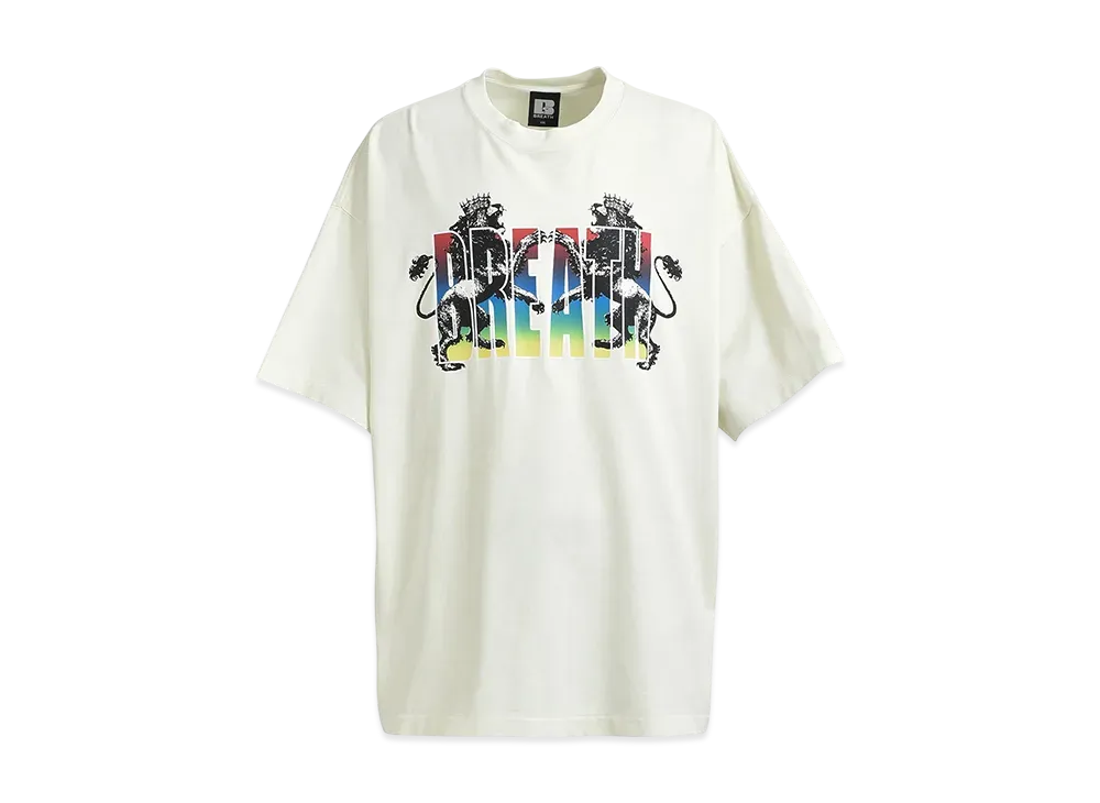 BREATH Iron Lion Logo Tee "Cream"
