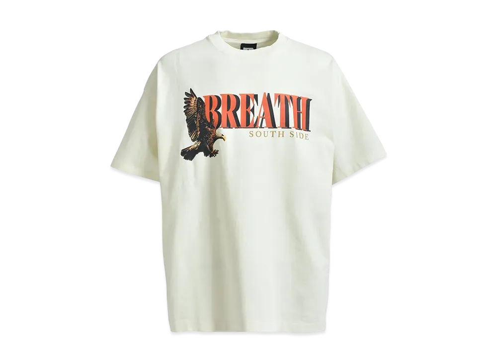 BREATH Motor Eagle Logo Tee "Cream"