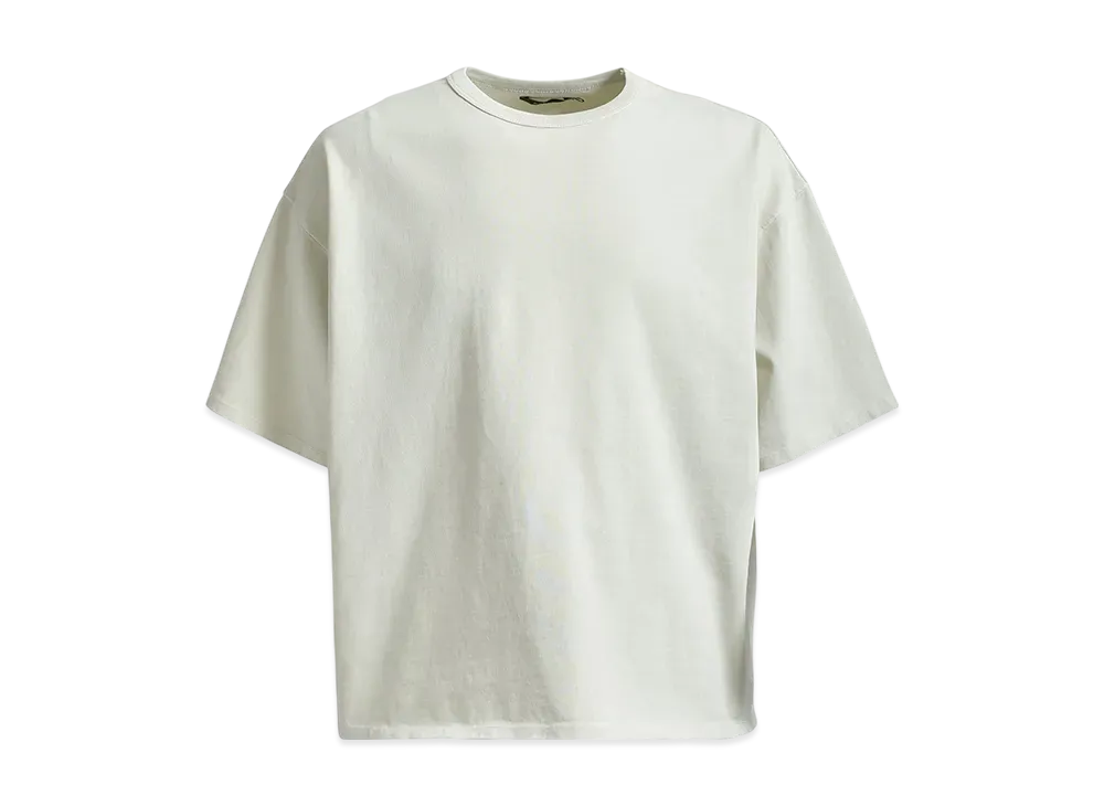 BREATH Newrich Wide Cropped Tee "Cream"