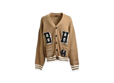 BREATH Bh Patch Knit Cardigan "Beige"