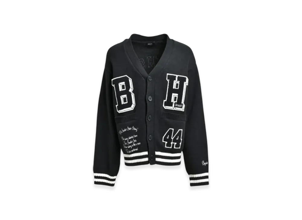 BREATH Bh Patch Knit Cardigan "Black"