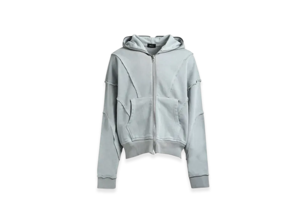 BREATH Fade Zip Up Hoodie "Grey"