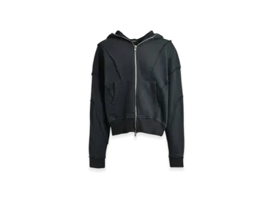 BREATH Fade Zip Up Hoodie "Black"