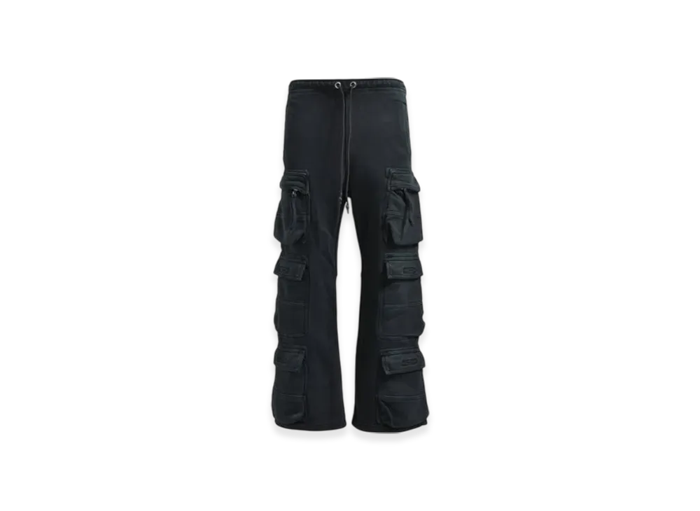 BREATH Fade Triple Cargo Pants "Black"