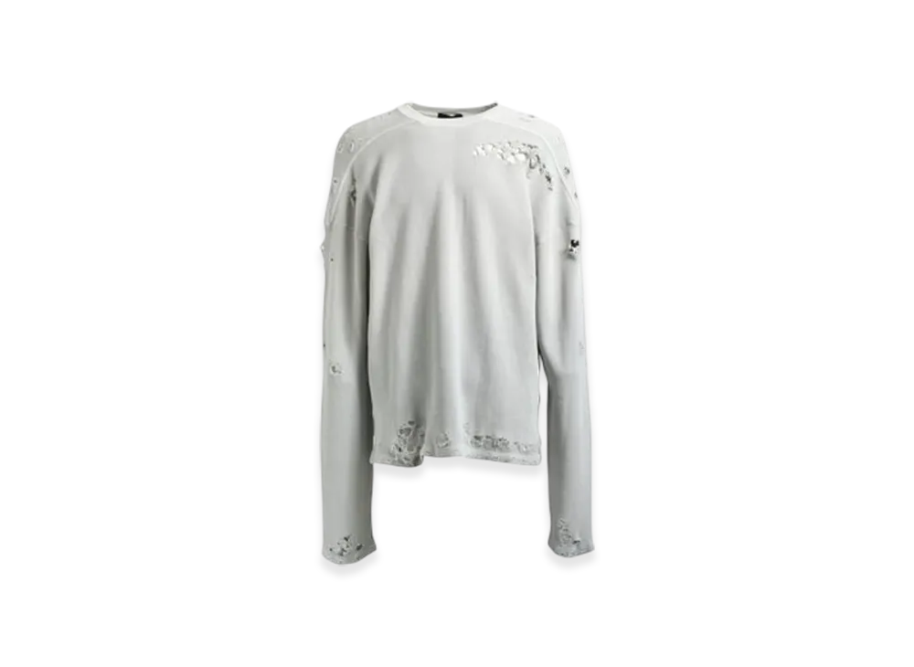 BREATH Fade Damage Ls Tee "Grey"