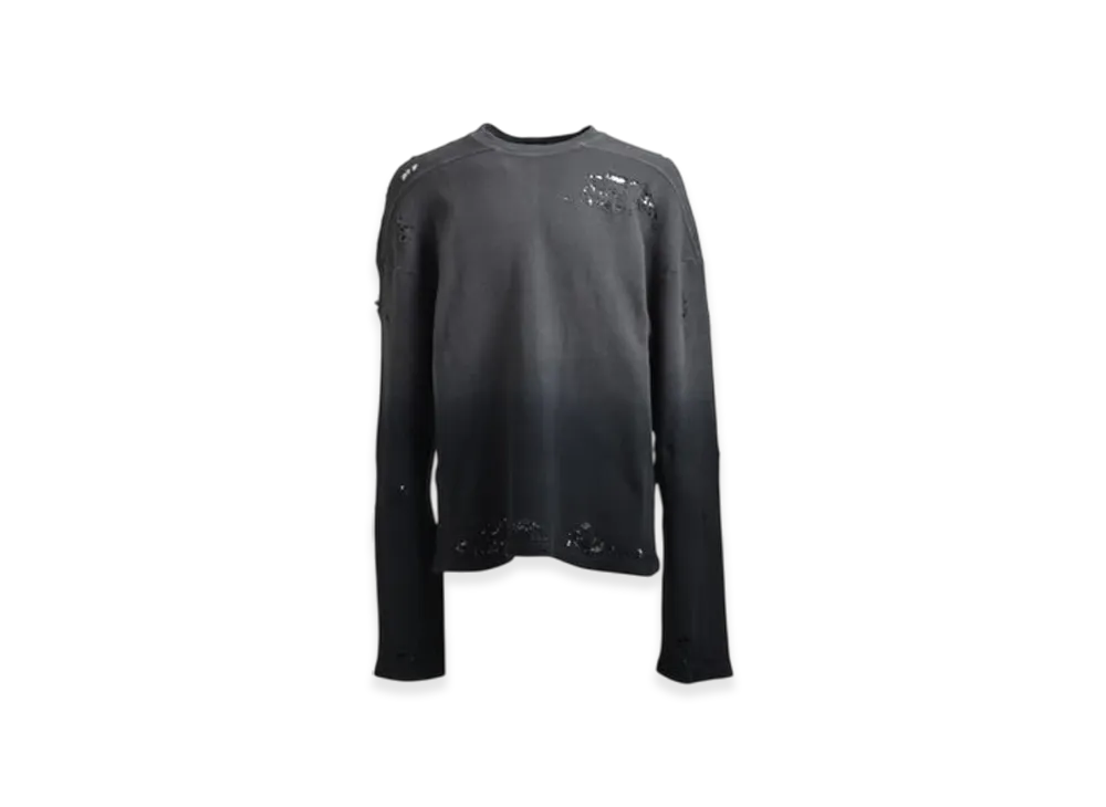 BREATH Fade Damage Ls Tee "Black"