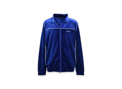 BREATH Script Logo Piping Velour Jacket "Blue"