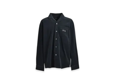 BREATH Script Logo Slab Shirt "Black"