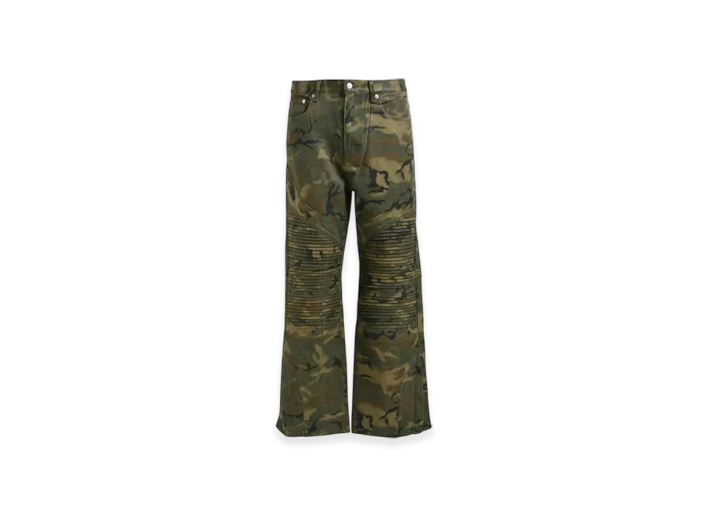 BREATH Coating Biker Camo Pants "Camo"