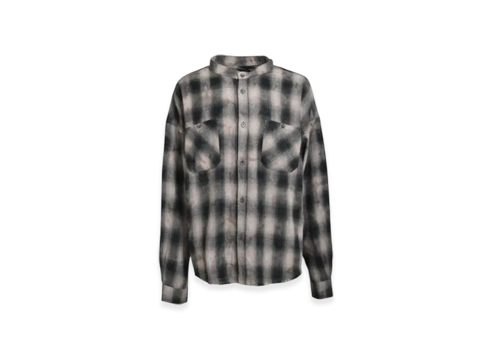 BREATH Collar Less Shirt "Red"
