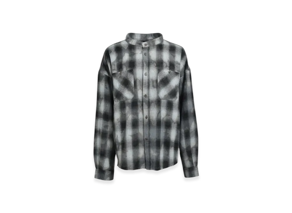 BREATH Collar Less Shirt "Black"