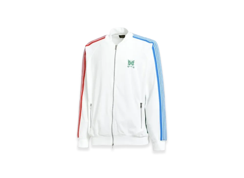 BREATH x Needles Rib Collar Track Jacket "White"