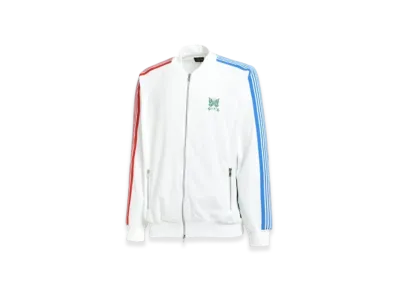BREATH x Needles Rib Collar Track Jacket "White"