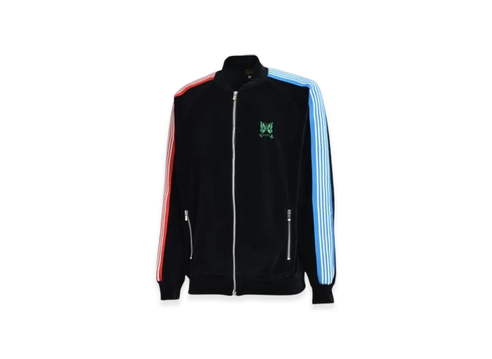 BREATH x Needles Rib Collar Track Jacket "Black"
