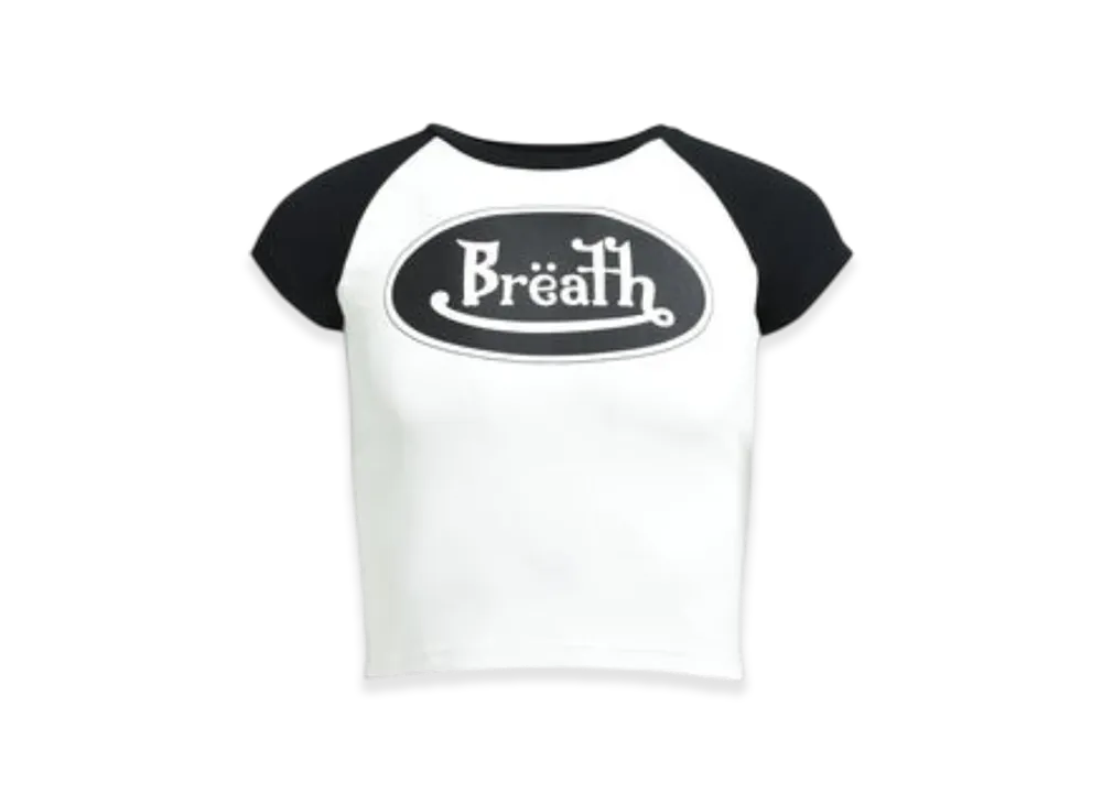 BREATH One Logo W Tee "Black White"
