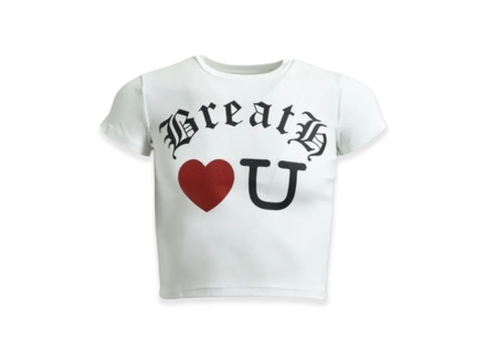 BREATH Love Bh W Tee "White"