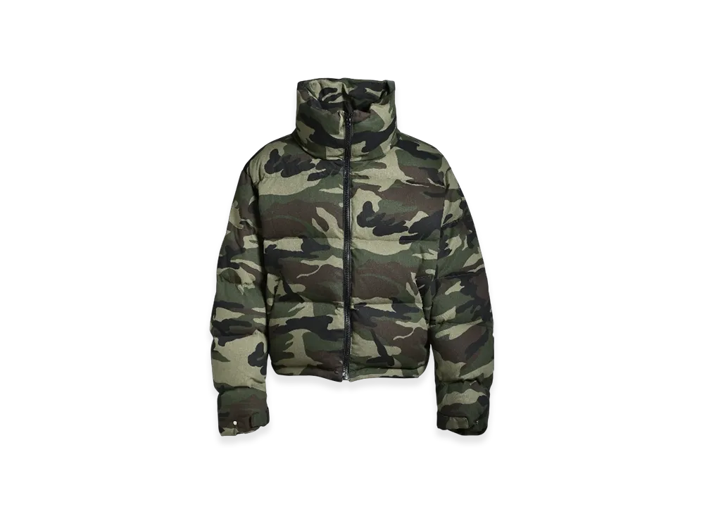 BREATH Camo Down Jacket "Woodland Camo"