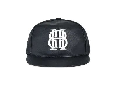 BREATH BH Logo Faux Crocodile Cap "Black"