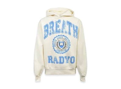 BREATH x Rad Yo! Collegiate Hoodie "Cream"