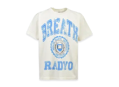 BREATH x Rad Yo! Collegiate Tee "Cream"