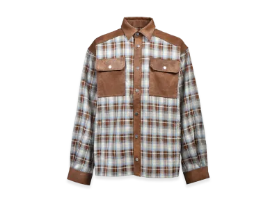 BREATH New Rich Check Shirt "Brown"