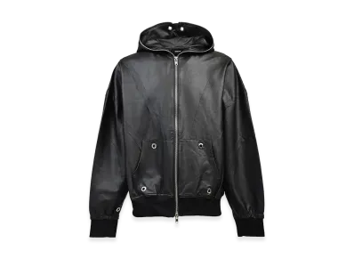 BREATH Coating Zip Up Hoodie Type-2 "Black"