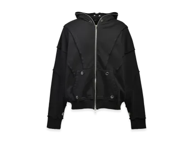 BREATH Fade Zip Up Hoodie Type-2 "Black"