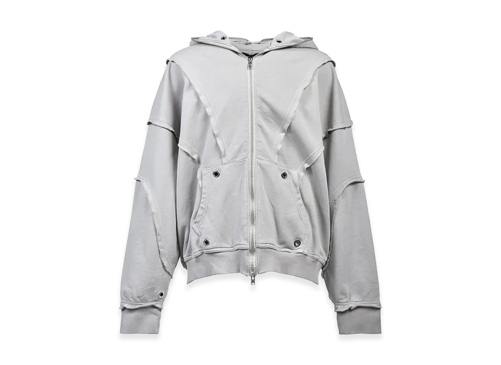 BREATH Fade Zip Up Hoodie Type-2 "Grey"