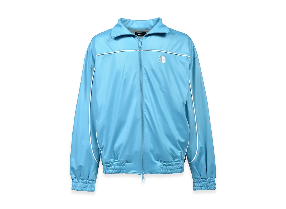 BREATH BH Logo Piping Coating Jacket "Turquoise"