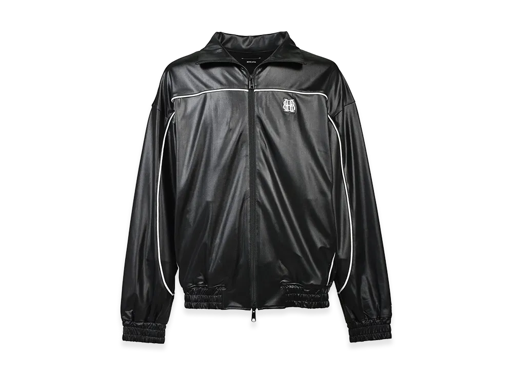 BREATH BH Logo Piping Coating Jacket "Black"