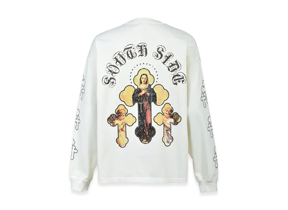 BREATH Cross Maria LS Tee "Cream"