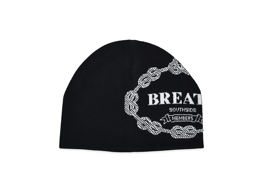 BREATH Royal Logo Skull Cap "Black"