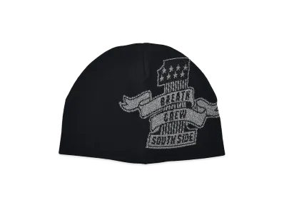 BREATH Glitter One Skull Cap "Black"