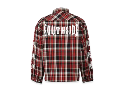 BREATH Southside Cross Check Shirt "Red"