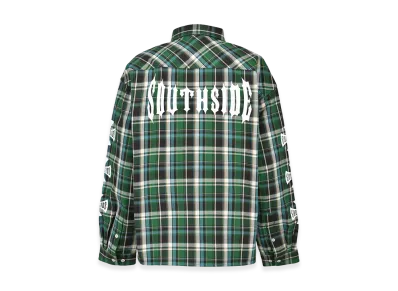 BREATH Southside Cross Check Shirt "Green"