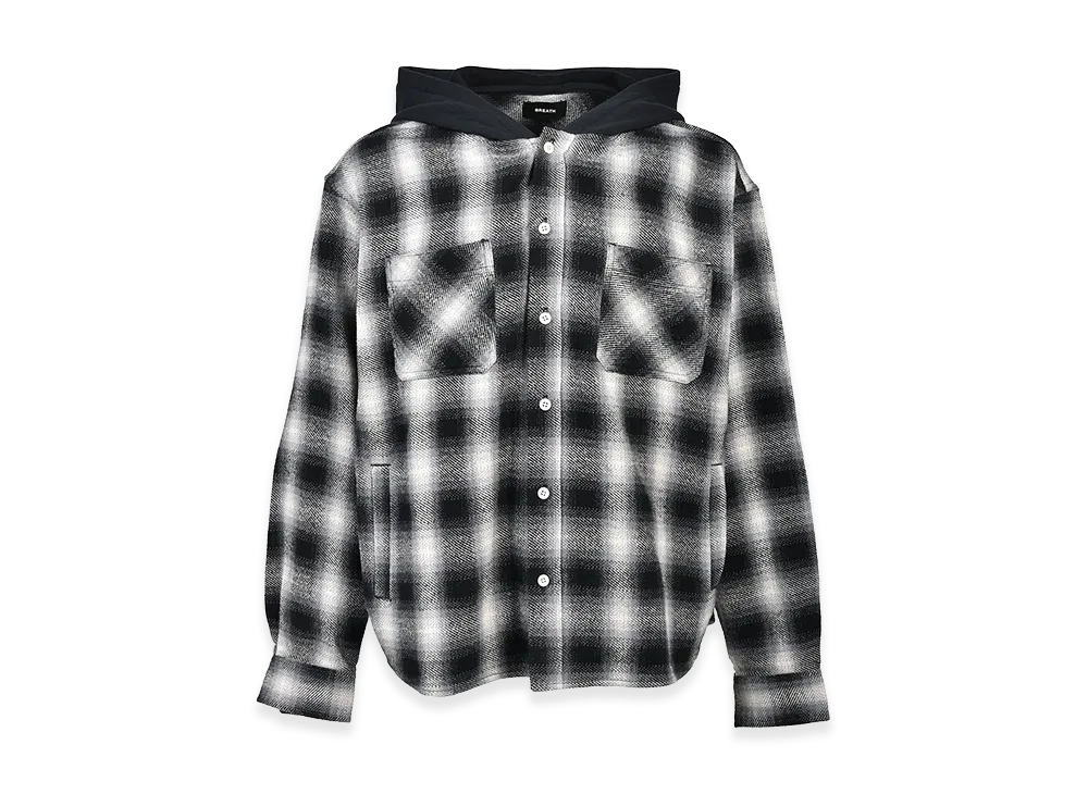 BREATH New Rich Tweed Check Shirt 