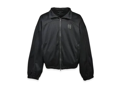 BREATH BH Logo Mesh Track Jacket "Black"