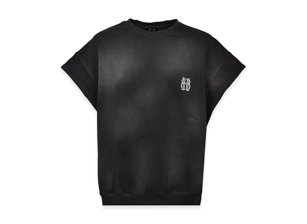 BREATH BH Logo No Sleeve SS Sweat "Black"
