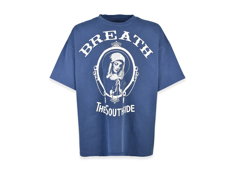 BREATH Maria Emblem Tee "Navy"