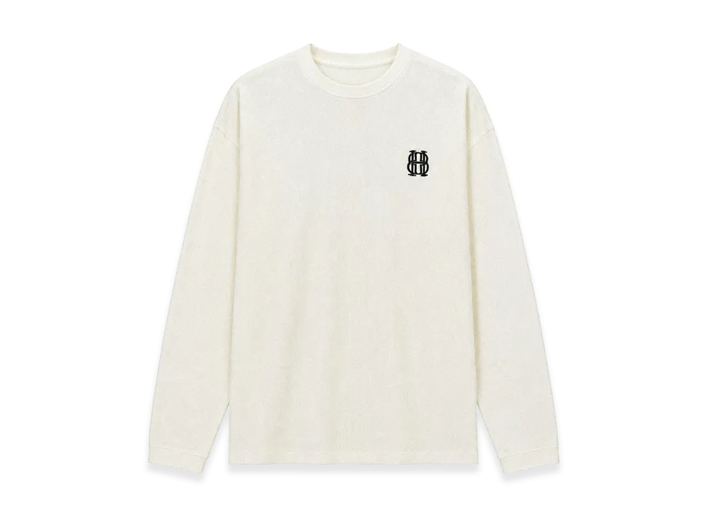 BREATH BH Waffle LS Tee "White"