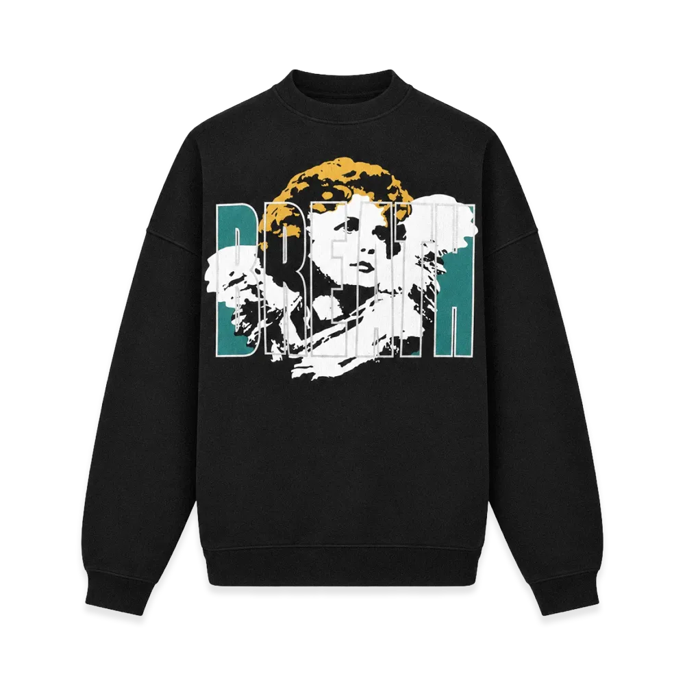 BREATH OG Angel Crew Sweat "Black"