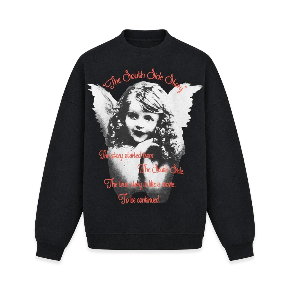 BREATH Angel Crew Sweat "Black"