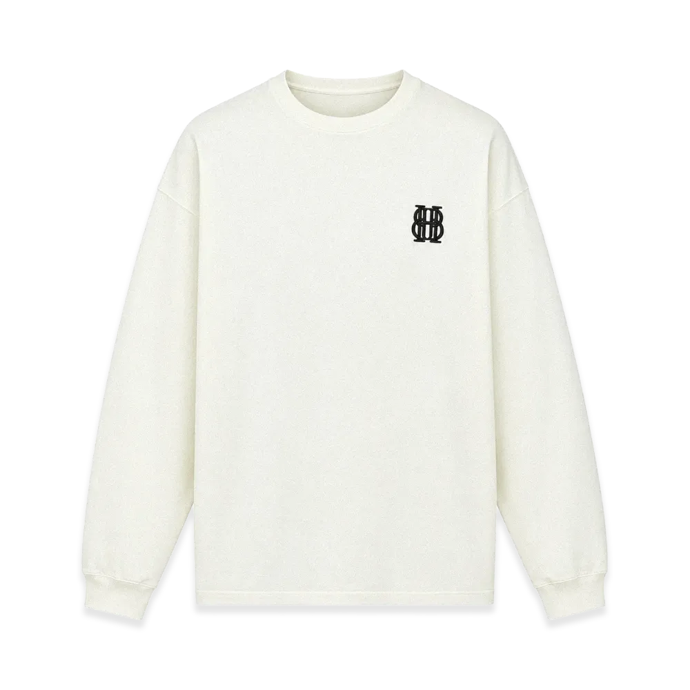 BREATH BH LS Tee "White"