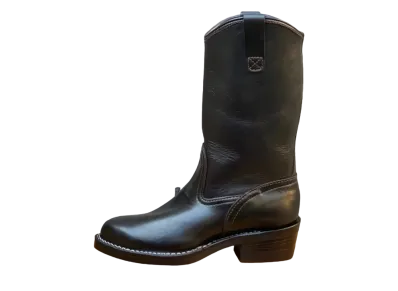 WESCO Morrison "Black" Black Tie Main #430 Vibram Sole 12 Height Western Toe BT1491WLL430 E