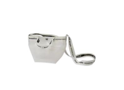 beautiful people Vinyl Logo Tape Mini Bag "Clear"