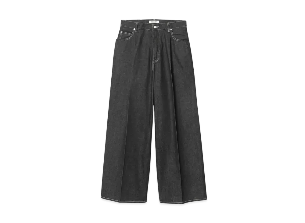 beautiful people Selvedge Denim Trousers Fit "Black"