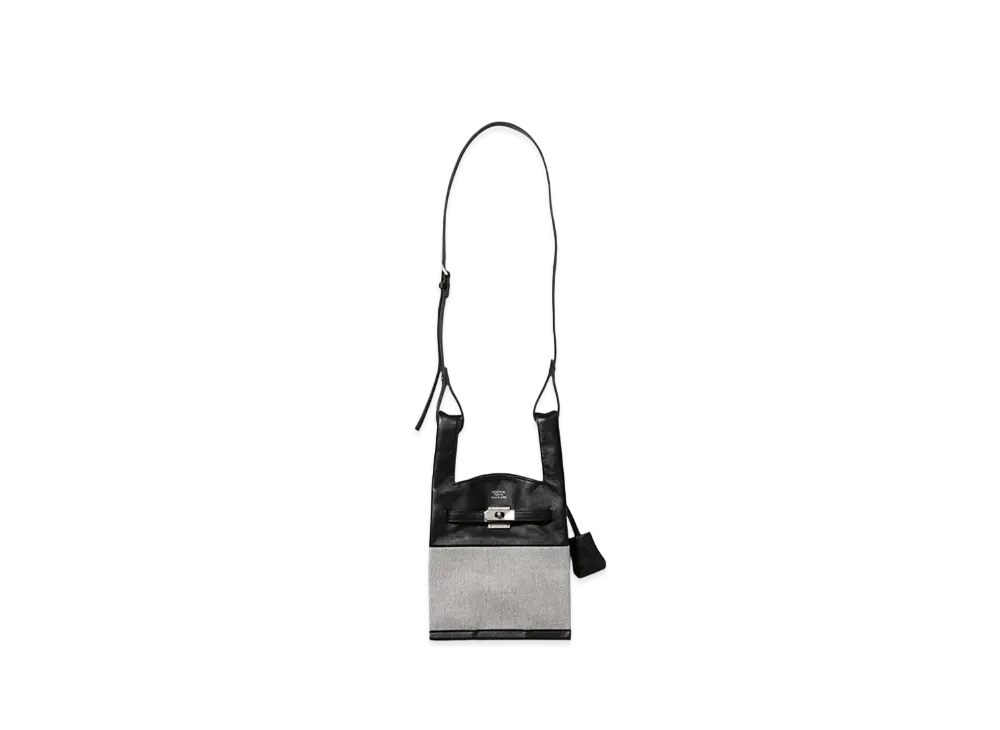 beautiful people Market Shoulder Bag Canvas Combi "Black"