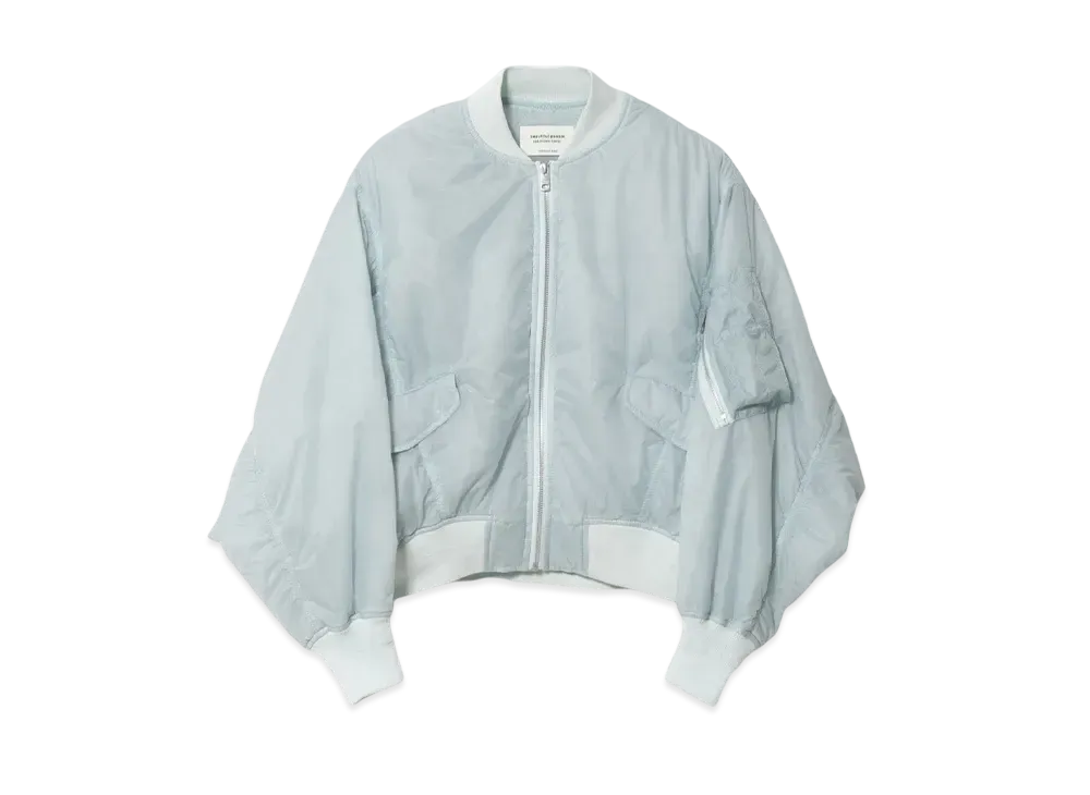 beautiful people Double-End Nylon Ripstop MA-1 Blouson 